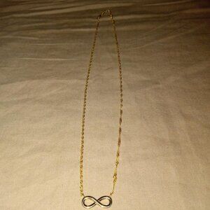 Isabella M Infinity Necklace